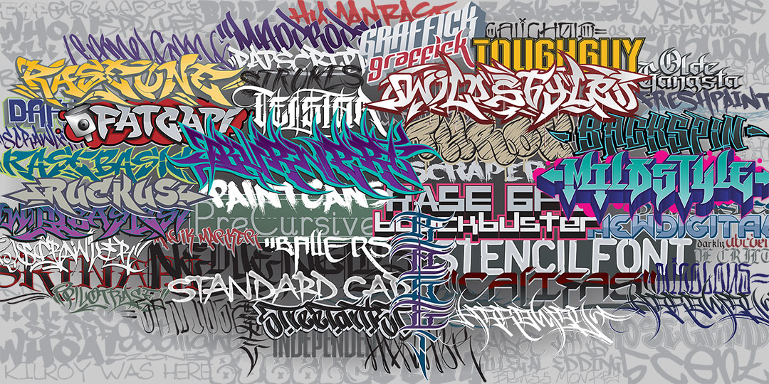 graffiti fonts wildstyle